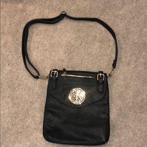 Black and Gold Shoulder Bag